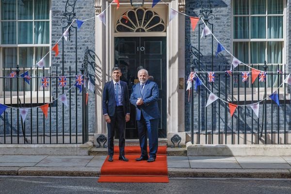 Encontro de Lula com o primeiro-ministro do Reino Unido, Rishi Sunak