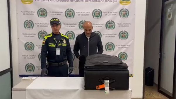 Diego Leon Osorio foi preso em Rionegro quando estava prestes a partir para Madrid