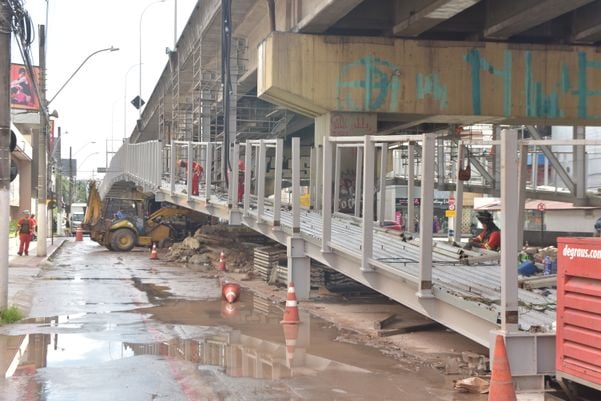 Rampa de acesso à ciclovia da Terceira Ponte sentido Vila Velha a Vitória por Ricardo Medeiros