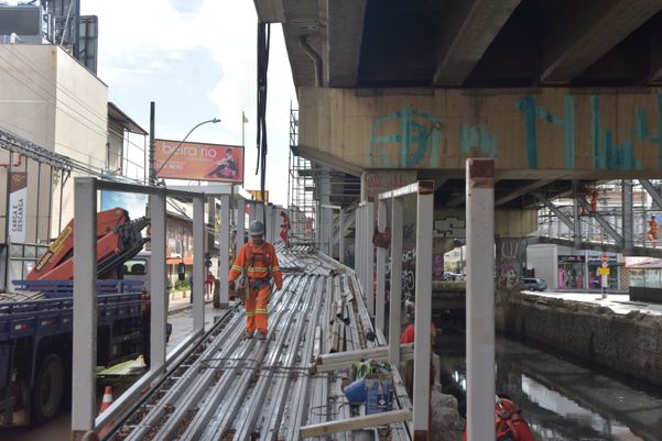 Rampa de acesso à ciclovia da Terceira Ponte sentido Vila Velha a Vitória por Ricardo Medeiros