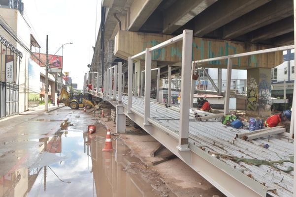 Rampa de acesso à ciclovia da Terceira Ponte sentido Vila Velha a Vitória por Ricardo Medeiros