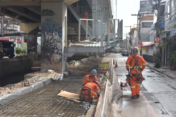 Rampa de acesso à ciclovia da Terceira Ponte sentido Vila Velha a Vitória por Ricardo Medeiros