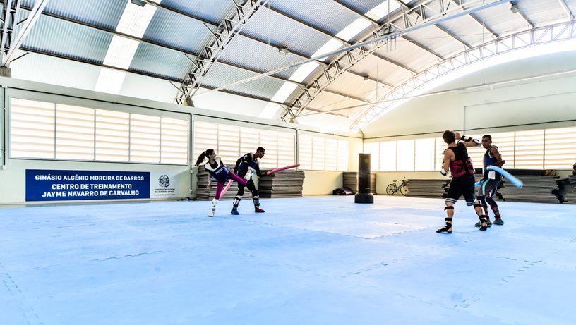 Conheça o complexo Esportivo Jayme Navarro de Carvalho