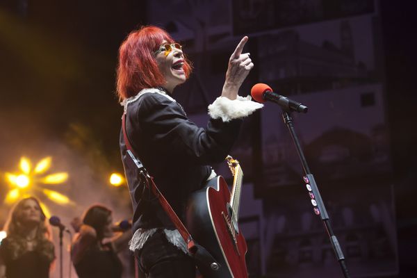 Último show da cantora Rita Lee, no vale do Anhangabaú para comemorar o aniversário de São Paulo, em 2013