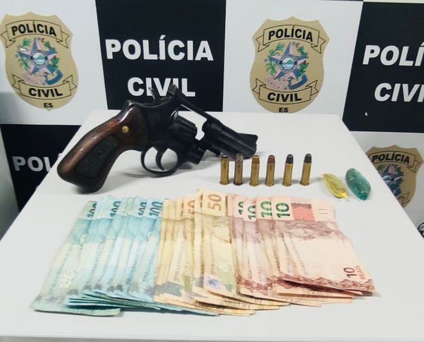 Vinícius Leal dos Santos foi preso pela polícia na Serra na última quinta (4)