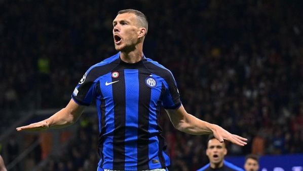 Em menos de 15 minutos de jogo, Dzeko e Mkhitaryan fizeram os gols da vitória da Internazionale
