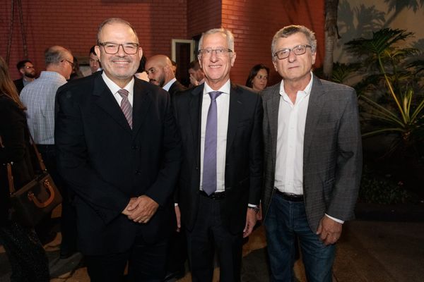 Celso Guerra, Luciano Machado e José Antônio Buffon