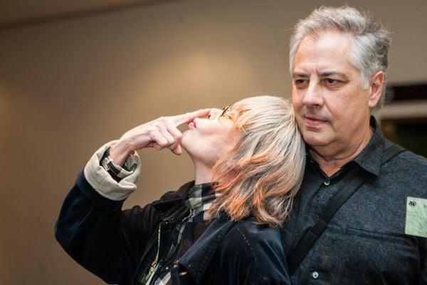 Rita Lee e Roberto de Carvalho no Coquetel de estreia do musical 