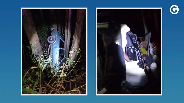 Cinco pessoas ficam feridas em acidente entre caminhão e carro em Vargem Alta