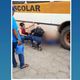 Imagem - Estudante é atropelada por ônibus escolar em Linhares