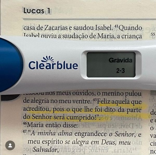 Capixaba empresta barriga para gerar bebê da amiga que não pode ter filhos por Arquivo pessoal 