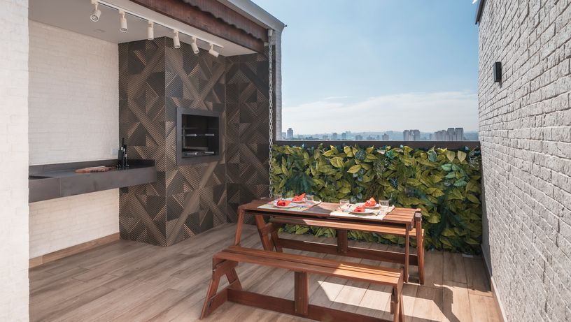 Projeto do PB Arquitetura - Jardim vertical