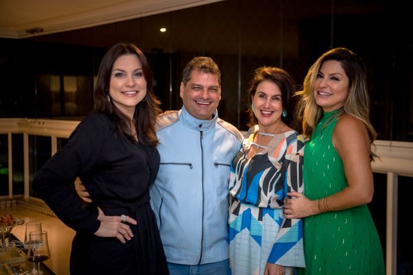 Débora Veronez, Patrick Ribeiro, Renata Rasseli e Eliane Bianchi