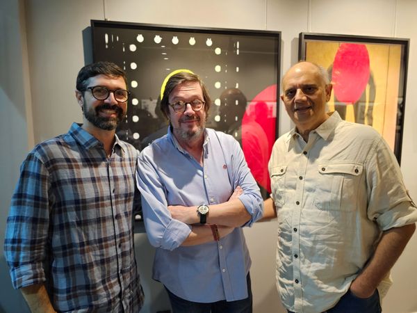 Gabriel Lordelo,  Pedro Trepa e  Tadeu Bianconi