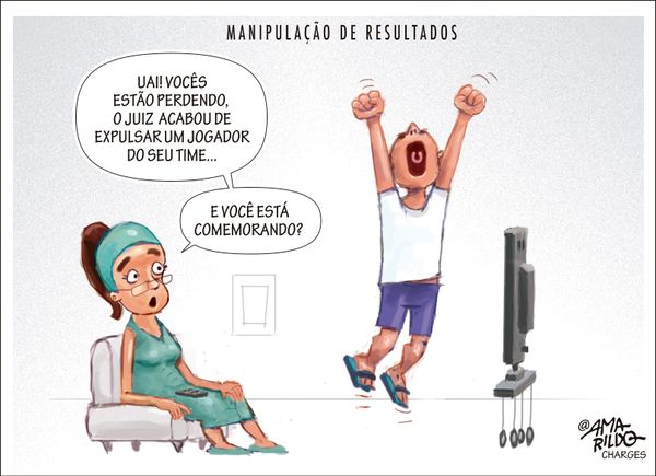 Charge em homenagem aos resultados positivos da campanha de