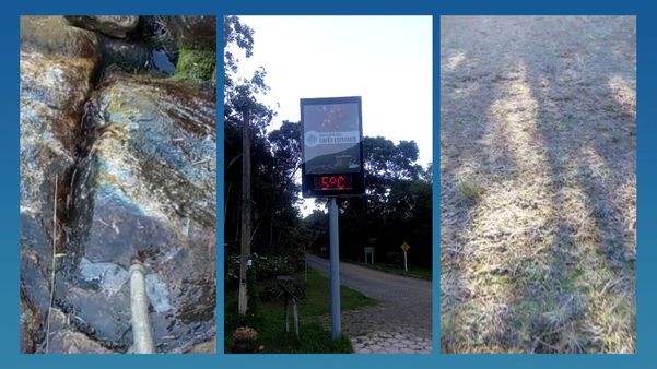 Parque do Caparaó no ES tem novo recorde de frio do ano e registra 5ºC