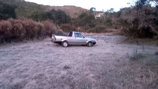 Gelo e temperatura negativa no Caparaó por Leitor AG