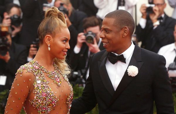 Beyoncé e Jay-Z para o MET Gala de 2015