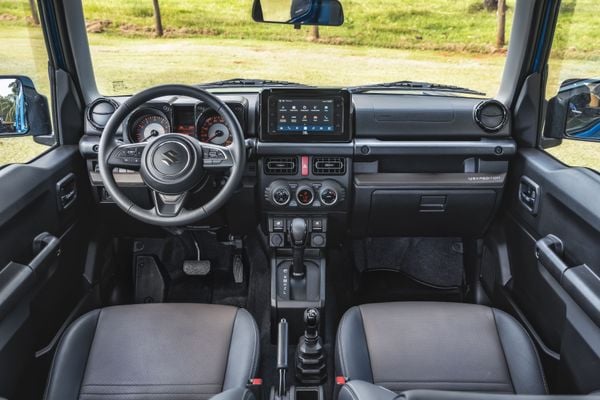 Linha Jimny Sierra 2024 por Divulgação Suzuki