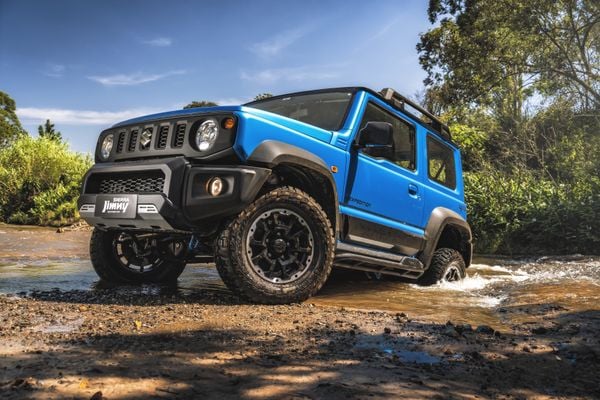 Linha Jimny Sierra 2024 por Divulgação Suzuki