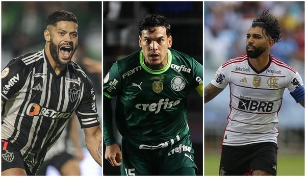 Atlético, Palmeiras e Flamengo são cotados como favoritos para a conquista da Libertadores, mas vivem momentos diferentes na temporada