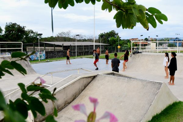 Pista de Skate da Estação Cidadania e Cultura da Serra por Fernando Madeira