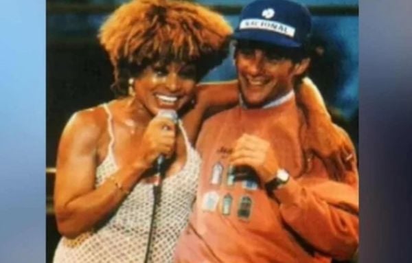 Tina Turner prestou uma homenagem a Ayrton Senna durante um show na Austrália