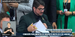 Senador Marcos Do Val durante reunião da CPMI doa atos de 8 de janeiro(Reprodução TV Senado)