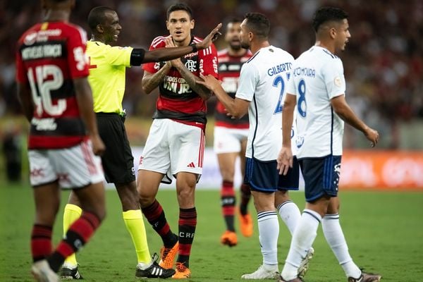 Luiz Flavio de Oliveira errou ao marcar pênalti em Pedro