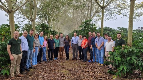 Missão estrangeira visita propriedade de café no Norte do ES