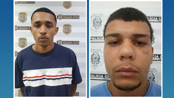 Elivelton dos Santos Oliveira, de 36 anos, e Gleiciano Henrique Julião, de 23