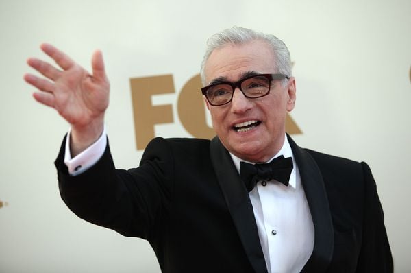 O cineasta Martin Scorsese para o Emmy Awards 2011 