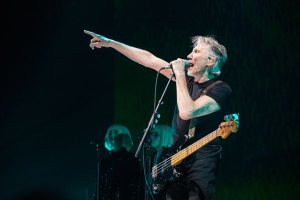 Roger Waters na turnê 'Us + Them Tour', em Vancouver, em 2017