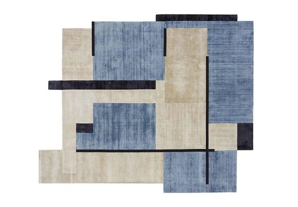 O tapete Palimpto, foi criado pelo F.Studio em parceria com a by Kamy Verde, a partir de fragmentos de tapetes existentes por By Kamy/Divulgação