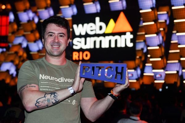 Ronaldo Cohin foi uma das pincipais atrações da noite no evento download sobre o Web Summit Rio 