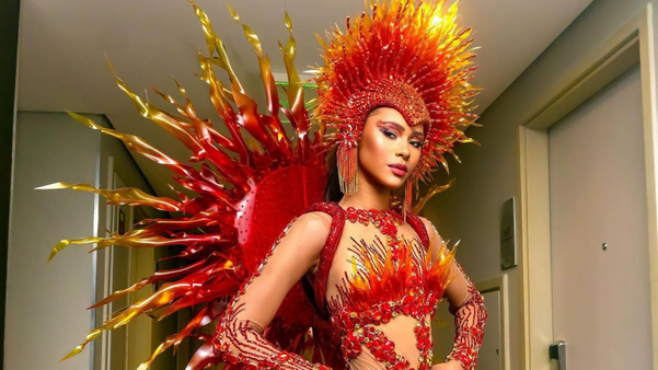 Irmã de Lexa, Wenny Isa é a rainha de bateria da Independente de Boa Vista