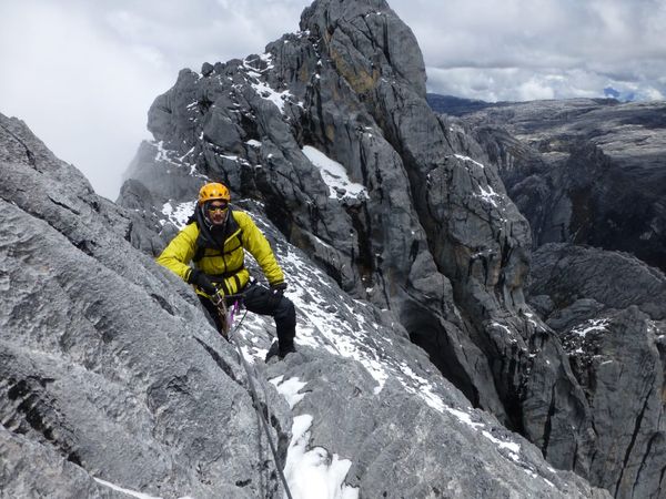 Juarez Gustavo é acostumado com diversos desafios nas montanhas