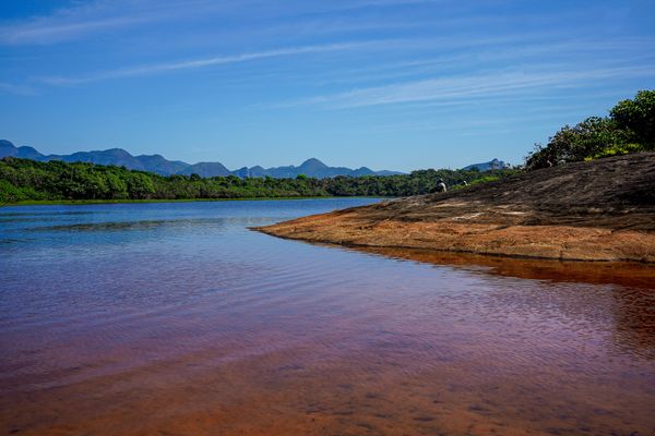 Lagoa de Caraís no Parque Estadual Paulo César VInha