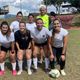 Imagem - De férias no ES, Richarlison visita time de futebol feminino em Nova Venécia