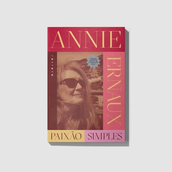 Livro Paixão Simples, de Annie Ernaux