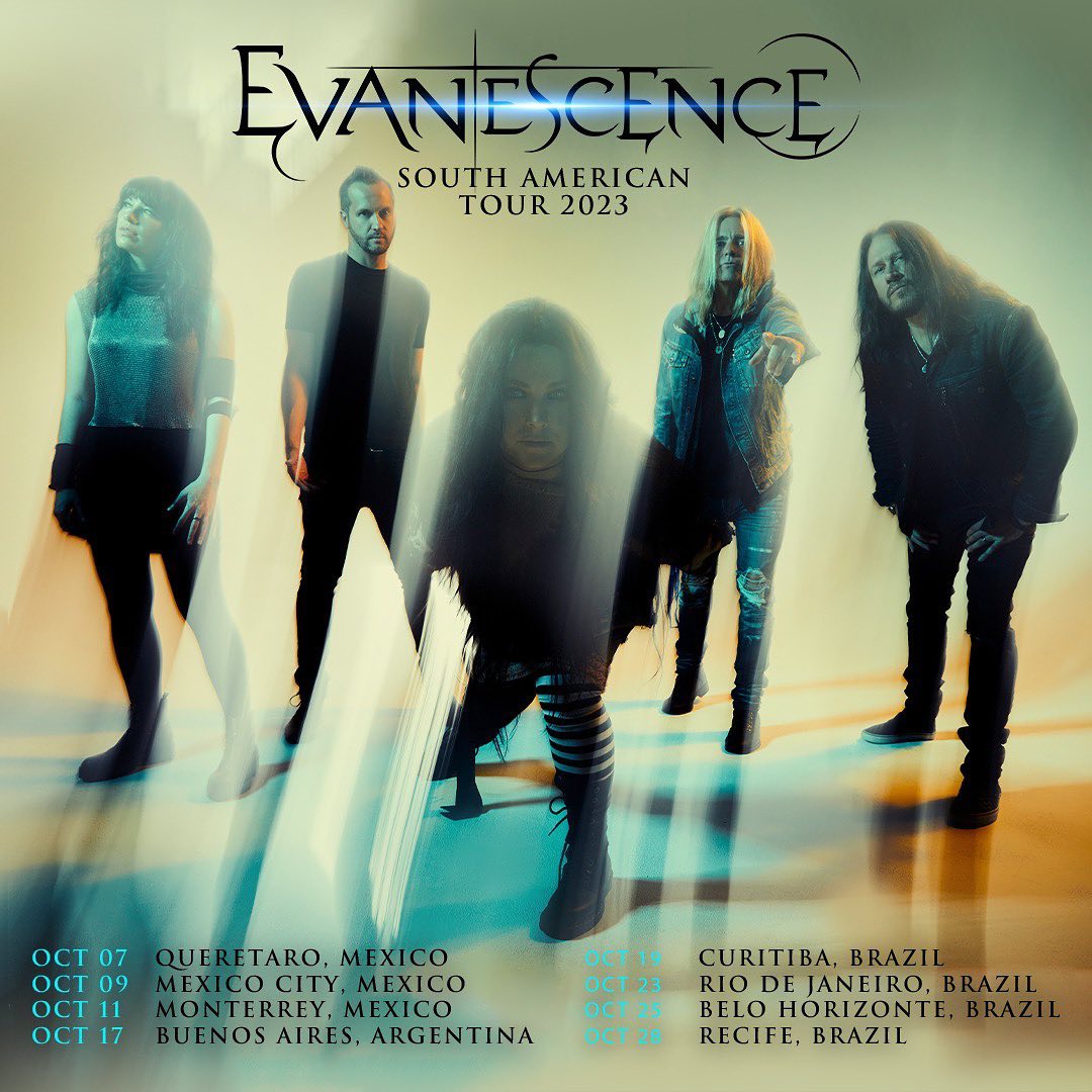 HZ Evanescence anuncia quatro shows no Brasil em 2023 A Gazeta