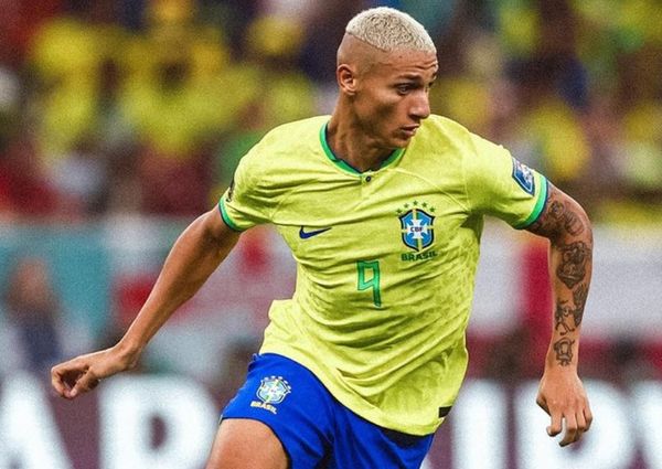 Capixaba Richarlison em jogo pela Seleção Brasileira