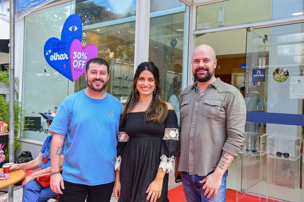 Andry Bonella, Ana Luiza Azevedo e Dudu Altoé 