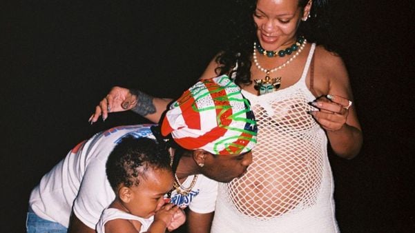 A$AP Rocky divulga novas fotos e vídeos com Rihanna e o filho RZA