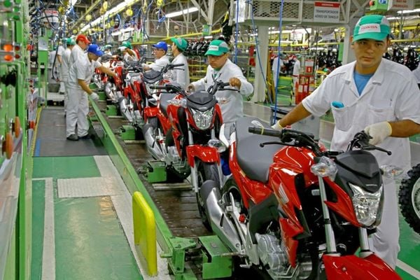 Fábrica de motocicletas da Honda