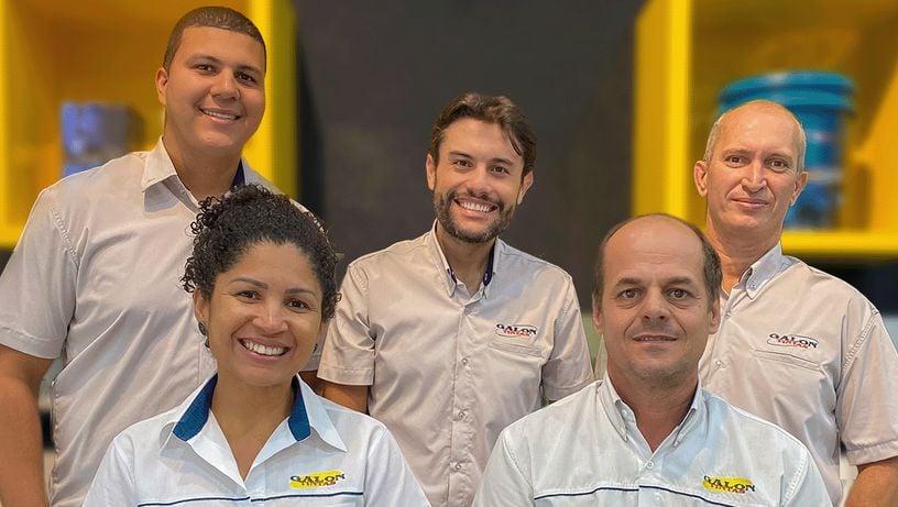Marciel, Everton, Rodrigo, Marlúcia e Wellington