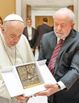 Lula encontra papa Francisco no Vaticano(Ricardo Stuckert/PR)