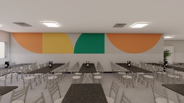 Projeção do novo Restaurante Popular de Vitória por Divulgação | Prefeitura de Vitória