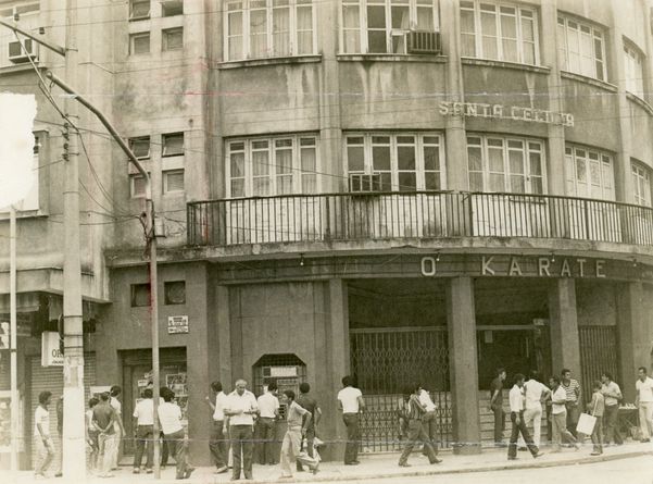 Cinema Santa Cecilia no Parque Moscoso  por Josemar Gonçalves