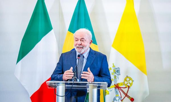 O presidente Luiz Inácio Lula da Silva